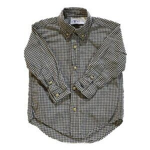 Kite Strings | Black Checkered Long Sleeve…